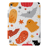  the VistaCase Personalized iPad Slim Fit Case with Halloween design,  Crafted with a durable fabric exterior and a soft interior lining.