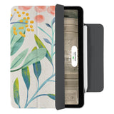 Elevate your iPad experience with the VistaCase Personalized iPad Slim Fit Case. Featuring an exquisitely detailed Pink Flower design