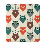 front view of personalized Kobo case with Fox Fun design