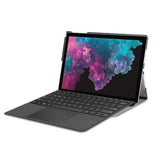 Personalized Microsoft Surface Pro and Go Case in Movice Stand View with Elon Musk SpaceX design