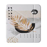 front view of personalized Kobo case with Marble Flower design