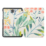 the whole printed area of Personalized Samsung Galaxy Tab Case with Pink Flower design