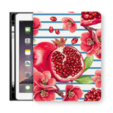 frontview of personalized iPad folio case with 6 design