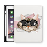 frontview of personalized iPad folio case with 03 design