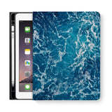 frontview of personalized iPad folio case with 1 design