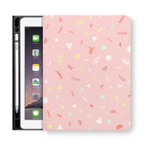 frontview of personalized iPad folio case with 1 design