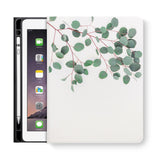 frontview of personalized iPad folio case with 4 design