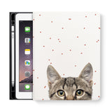 frontview of personalized iPad folio case with 3 design