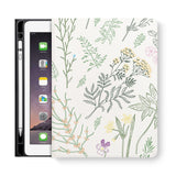 frontview of personalized iPad folio case with 2 design