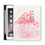 frontview of personalized iPad folio case with 4 design