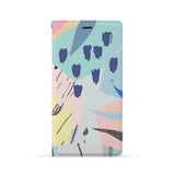 Front Side of Personalized iPhone Wallet Case with 5 design