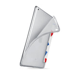 iPad SeeThru Casd with Geometry Pattern Design 