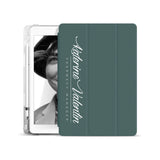 iPad SeeThru Case - Signature with Occupation 07