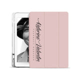 iPad SeeThru Case - Signature with Occupation 07